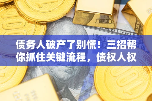 北京债务人破产了别慌！三招帮你抓住关键流程，债权人权益不再缩水