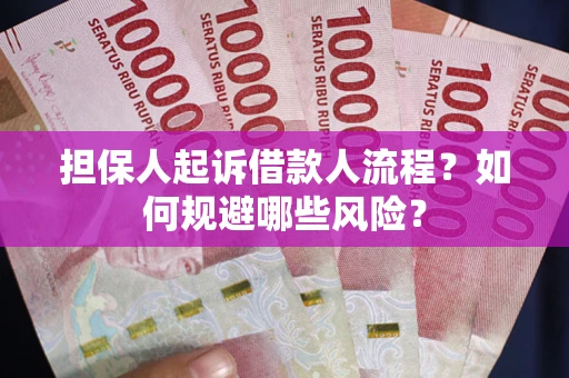 北京担保人起诉借款人流程？如何规避哪些风险？